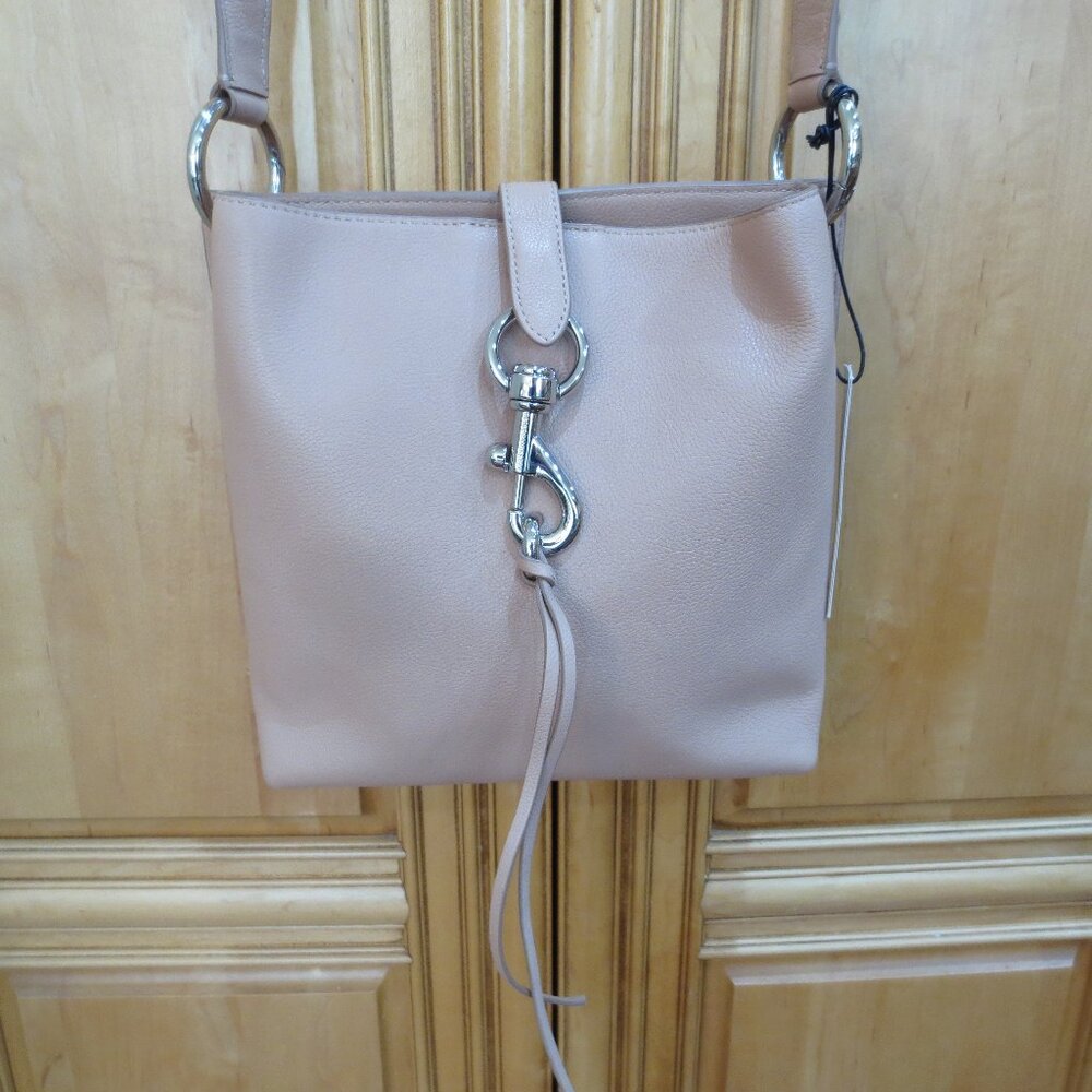 Rebecca Minkoff Megan Small Feed Leather Cross-body bag NWT